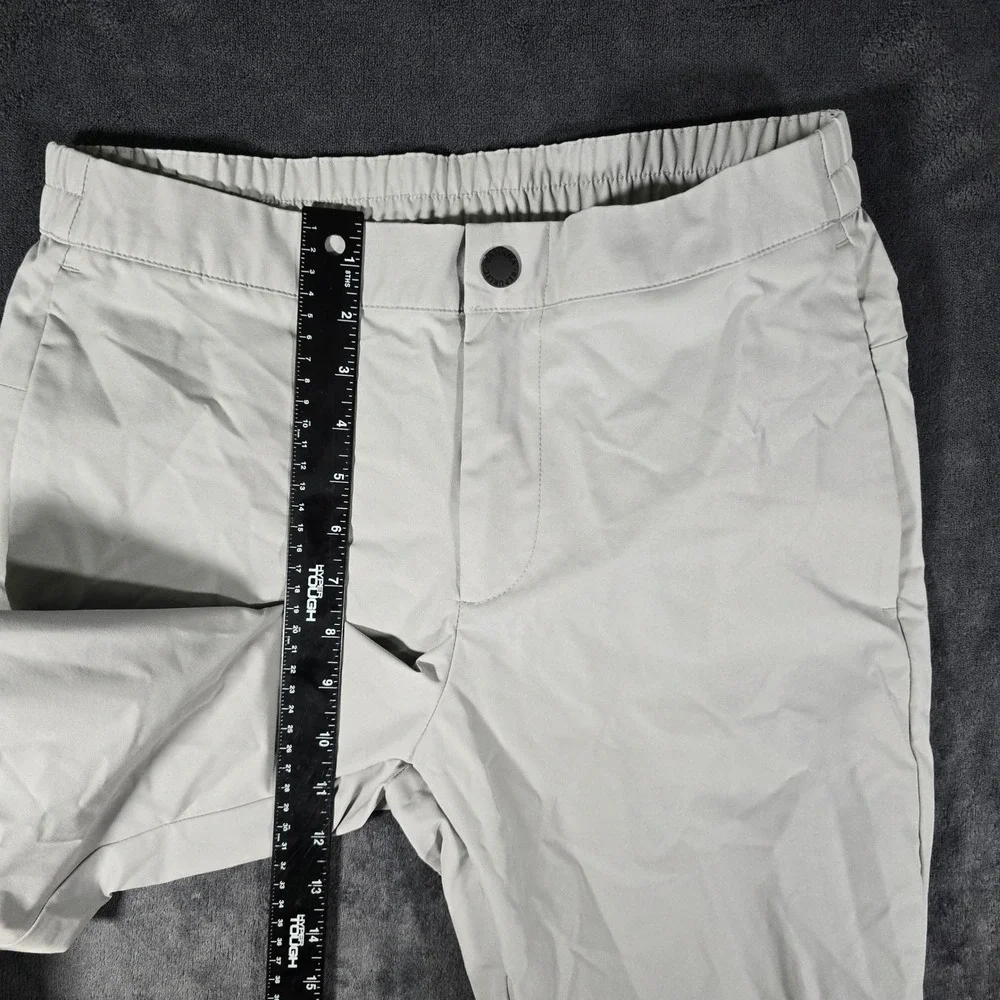 Banana Republic Mens Sz 30 Gray Athletic Fit‎ Drawstring Casual Pants Travel